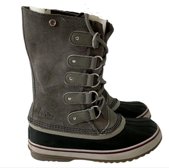Sorel Joan of artic suede winter waterproof Women's 7.5 Girls 6 - Picture 1 of 7